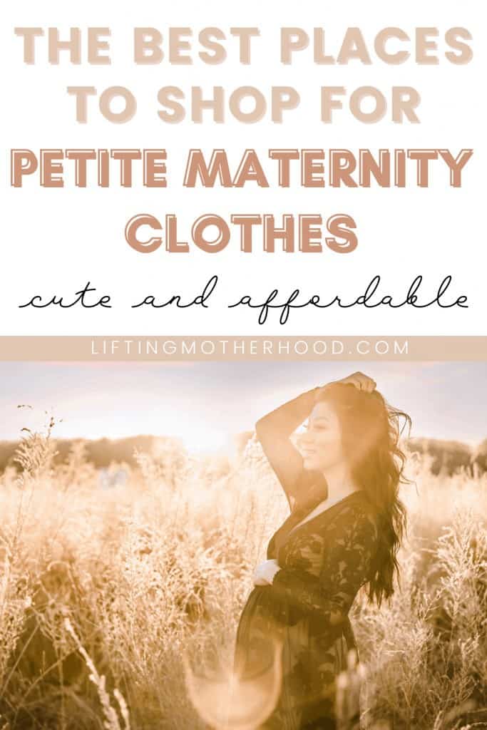 pinterest pin petite maternity clothes