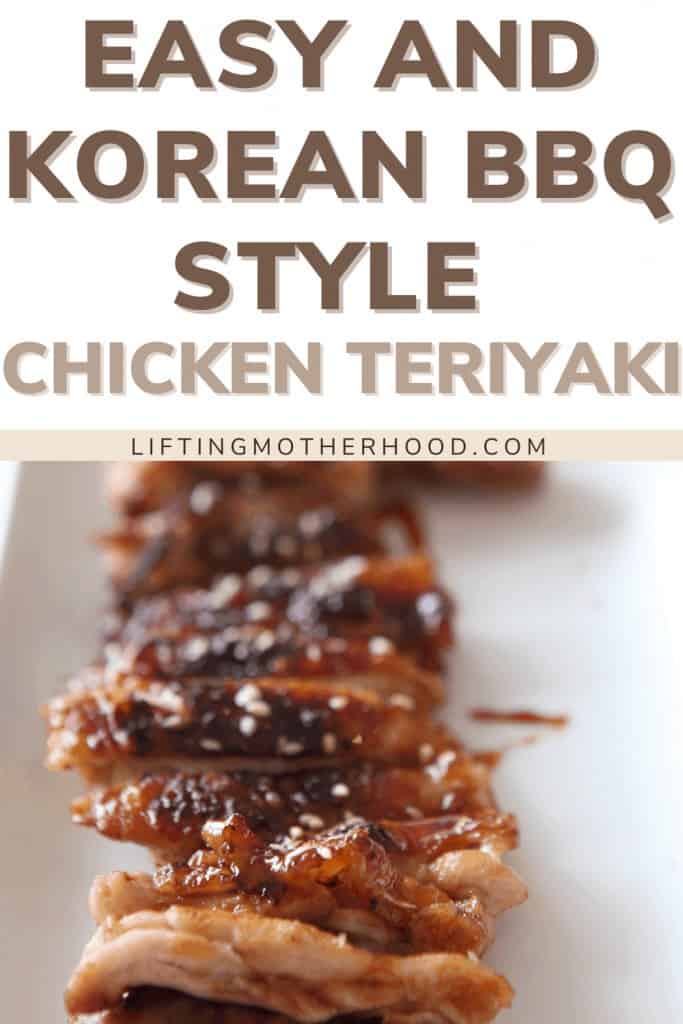 pinterest korean chicken teriyaki recipe