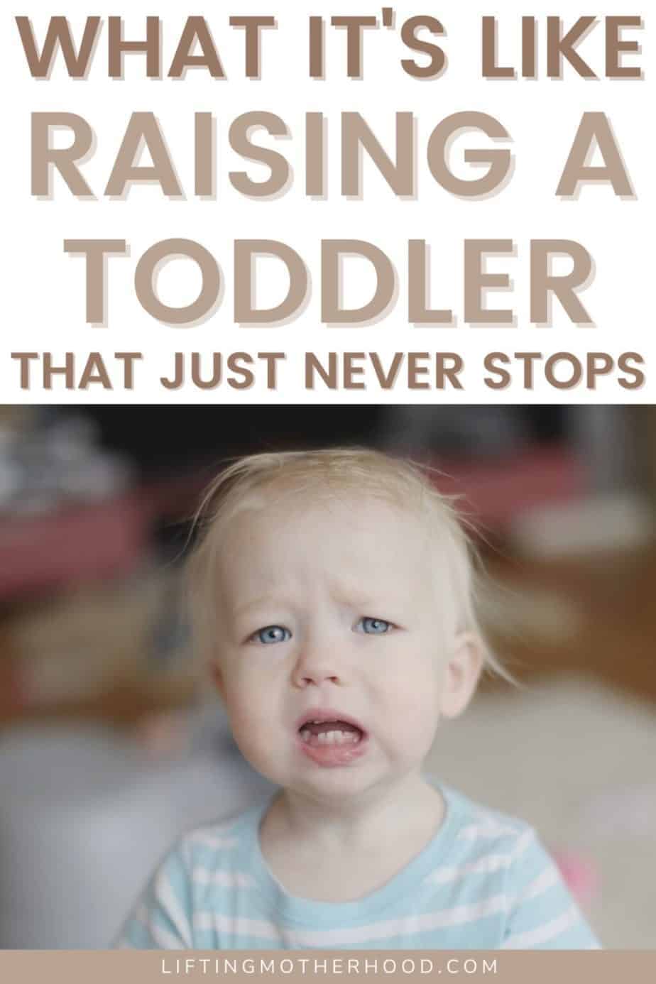 Life Struggles Of Raising A Difficult Toddler - Lifting Motherhood LLC