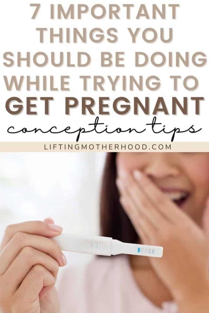 things to do while trying to get pregnant