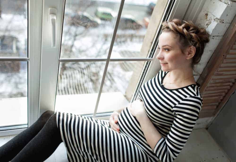 winter pregnancy blog post